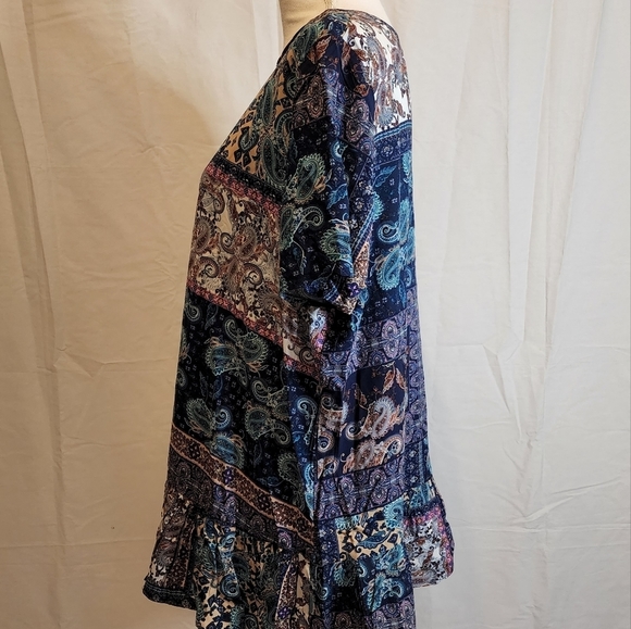 SHEIN Women's Paisley Print Tunic Top - Picture 8 of 13